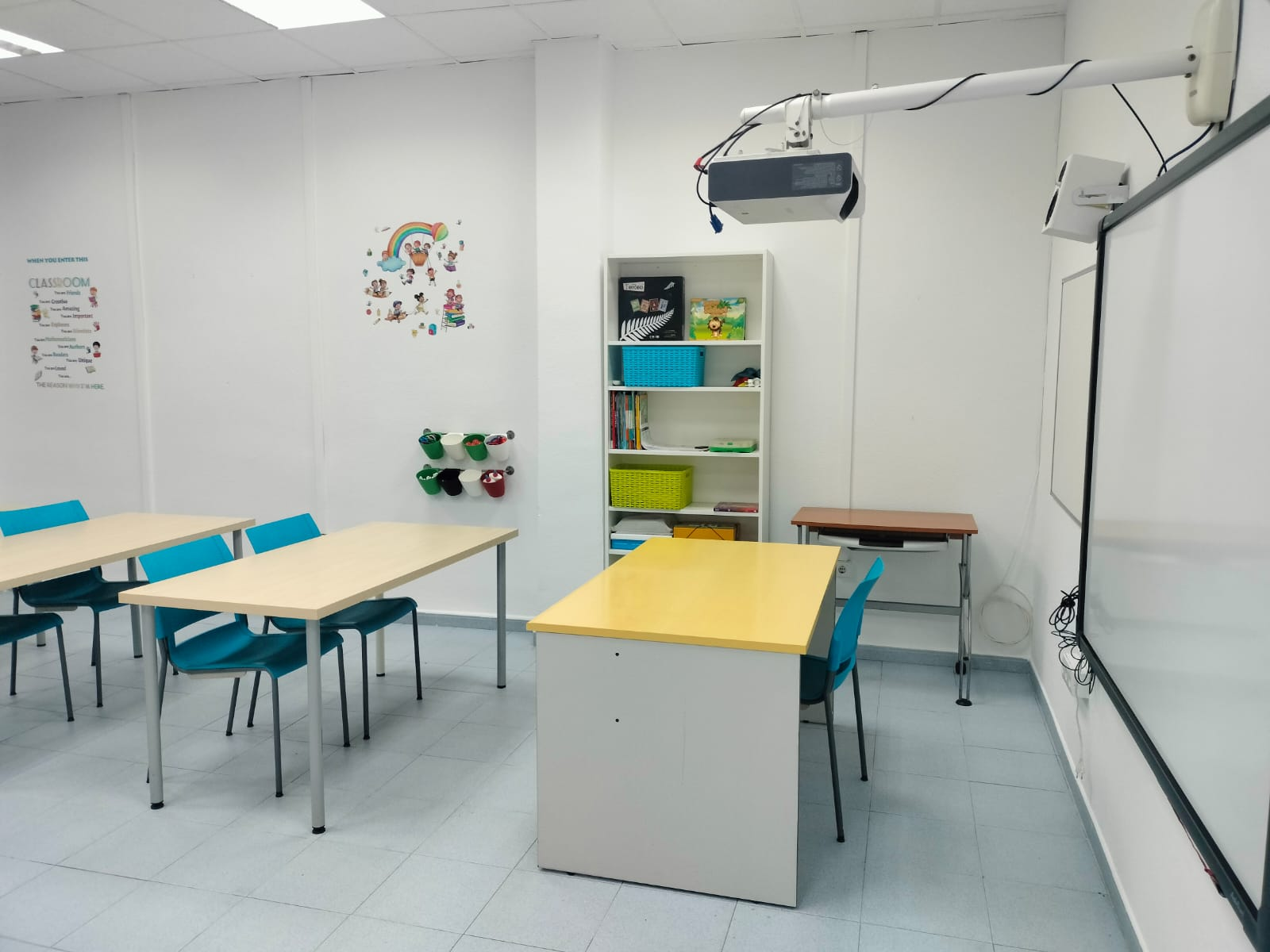 Aulas modernas de Over the Moon